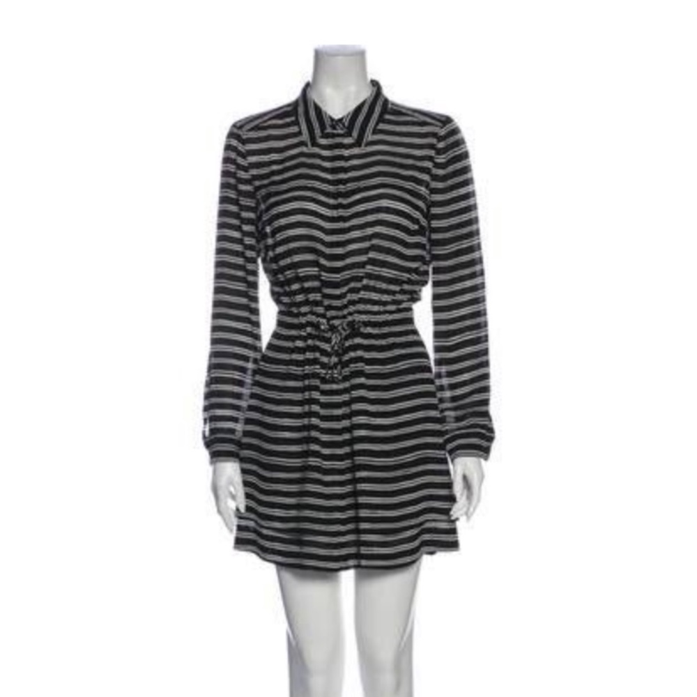 ALC silk shirt dress